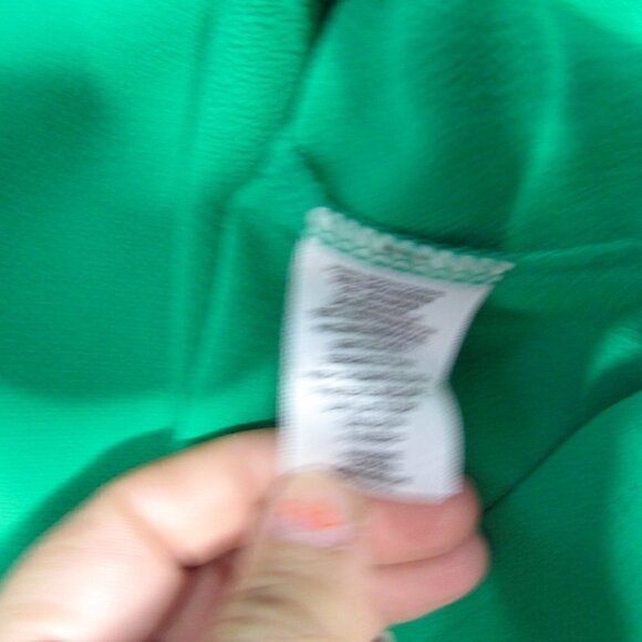 Halogen - Bright Green Sleeveless Top - XS - Picture 5 of 6